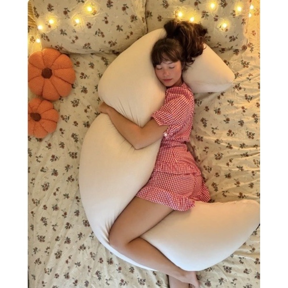The MoonSpoon Body Pillow Cover In Champagne Color NEW